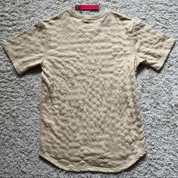 BONEUP Counterculture Quilted Stitch Pocket Tee - Picture 6 of 10